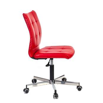 Кресло, стул BURO Кресло Бюрократ CH-330M красный Next-13 эко.кожа крестовина металл хром [1167087]