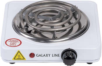 Настольная плита GALAXY LINE Плита Электрическая GL 3003 белый эмаль