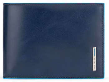 Кошелек PIQUADRO мужской Blue Square PU5955B2R/BLU2 синий натур.кожа