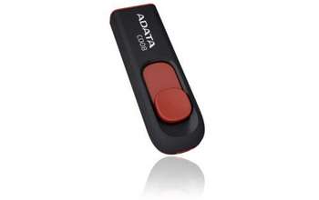 Flash-носитель Флэш-накопитель USB2 64GB BLACK/RED AC008-64G-RKD ADATA