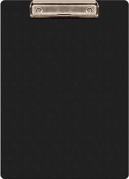 Папки и файлы БЮРОКРАТ Папка-планшет -PD6004/BLCK A4 пластик 1.2мм черный