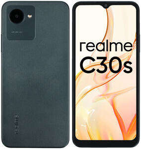 Смартфон REALME C30s 64Gb 4Gb черный моноблок 3G 4G 2Sim 6.5" 720x1600 Android 12 8Mpix 802.11 b/g/n GPS GSM900/1800 GSM1900 TouchSc microSD max1000Gb 6053074