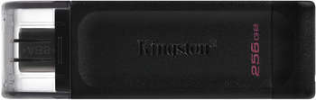 Flash-носитель Kingston Флеш Диск 256Gb DataTraveler 70 Type-C DT70/256GB USB3.2 черный