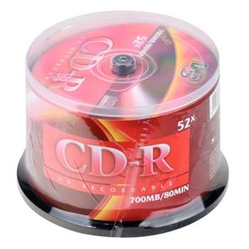 Оптический диск Диски VSCD-R 700MB 52x Cake/50
