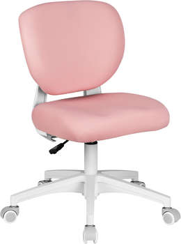 Кресло, стул CACTUS Кресло детское CS-CHR-3594PK розовый крестов. пластик белый