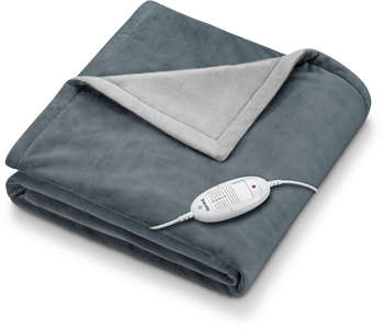 Электрическая грелка BEURER Электрическое одеяло для тела HD75 Dark Grey 100Вт