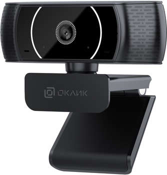 Веб-камера Oklick Камера Web Оклик OK-C016HD черный 1Mpix  USB2.0 с микрофоном