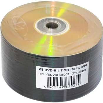 Оптический диск VS Диски DVD-R 4,7 GB 16x Bulk/50