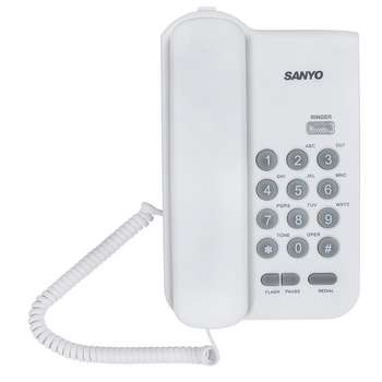 Телефон SANYO RA-S108W проводной