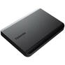 Внешний накопитель Toshiba Внешний жесткий диск Canvio Basics 1 TB, 2,5", USB 3.2, черный, HDTB510EK3AA