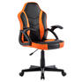 Игровое кресло BRABIX Кресло компьютерное "Shark GM-203", экокожа, черное/оранжевое, 532513